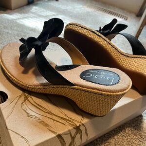 BOC Jessamine black sandals